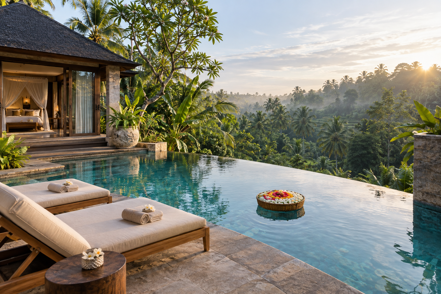 Bali villa suitable for group travel